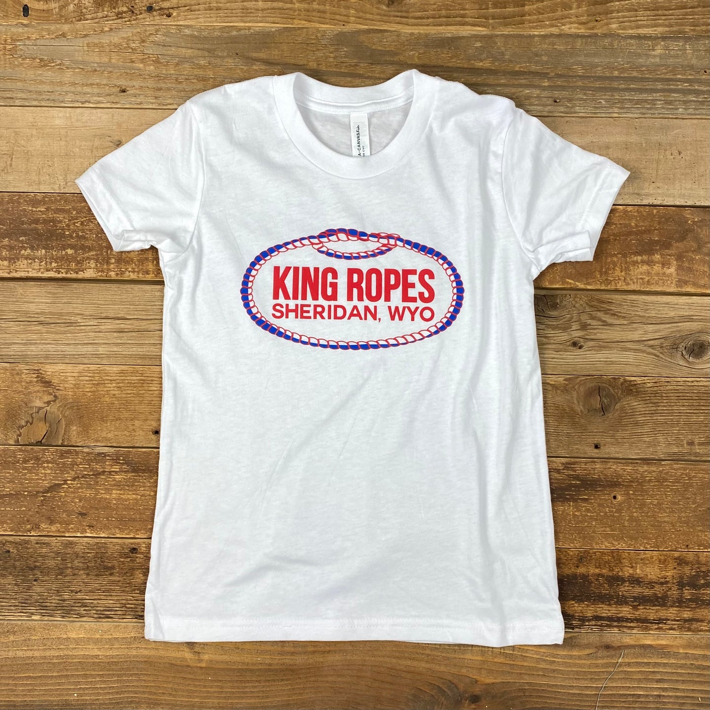 Youth King Ropes Tee // White