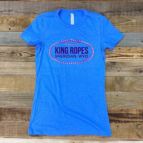 Women's King Ropes Tee - Columbia Blue **LIMITED SIZES LEFT **