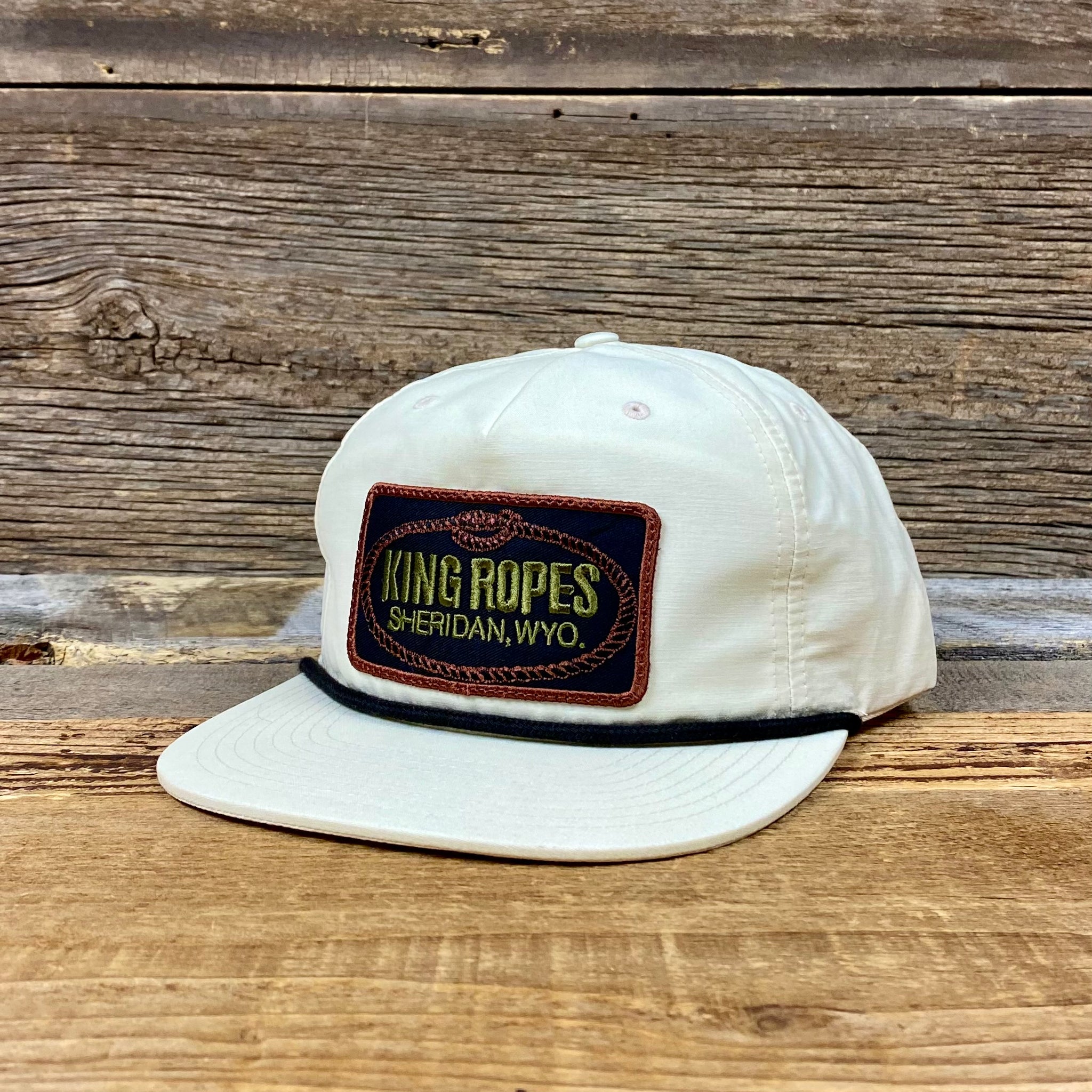 King Ropes Original 2.0 Patch Gramps Hat - Birch/Black