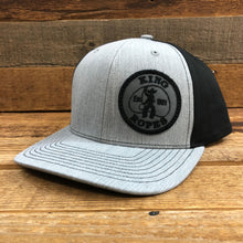 Load image into Gallery viewer, KING ROPER Patch Twill Hat - Heather Grey/Black